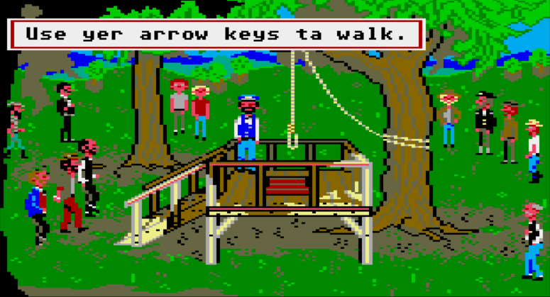 Gold Rush! - Atari ST game screenshot (1989) by Sierra